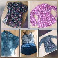 Mädchen Gr. 140 ♥ Bluse ♥ Jumpsuit ♥ Jeanshemd ♥ Shirt Baden-Württemberg - Filderstadt Vorschau