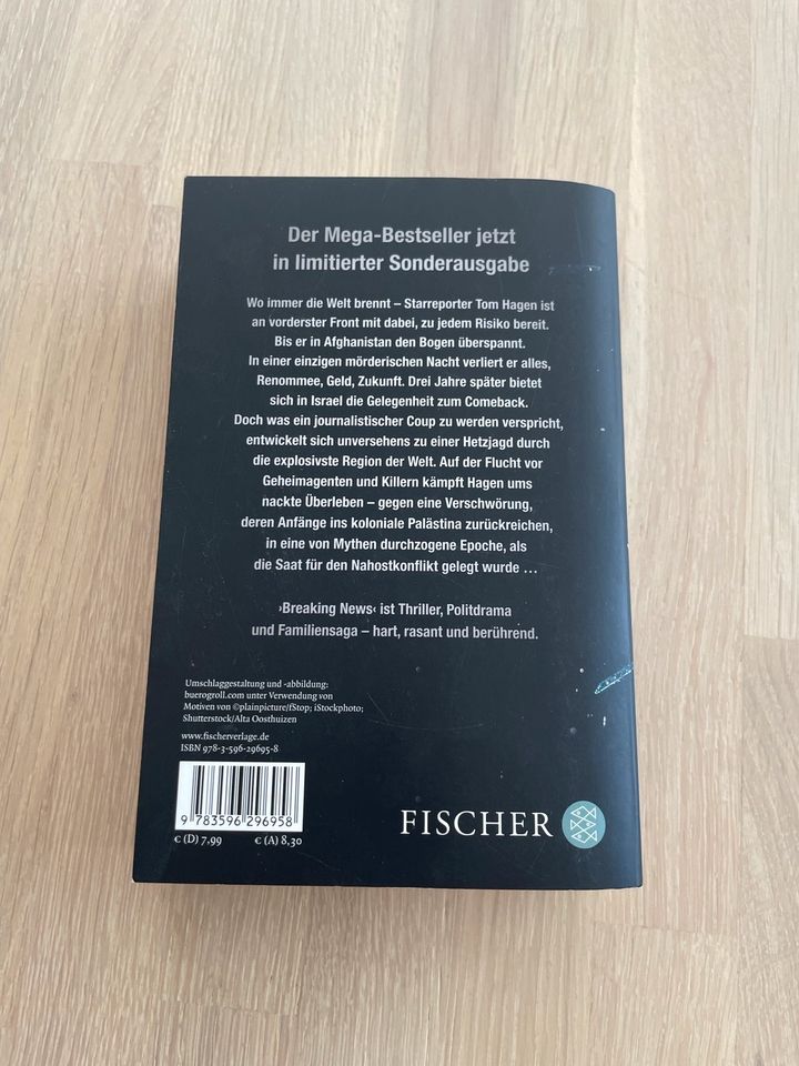 Roman: Frank Schätzing - Breaking News. Taschenbuch in Bösleben-Wüllersleben