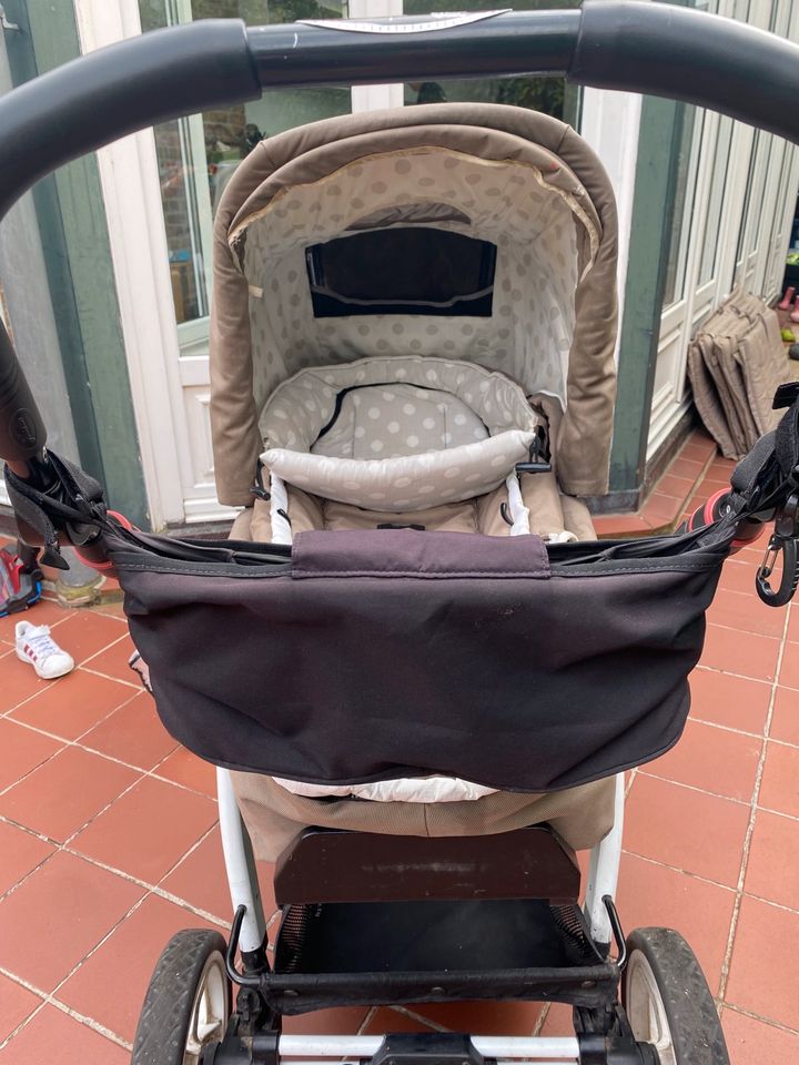 Kinderwagen Hartan Racer, mit softer Babyschale in Köln