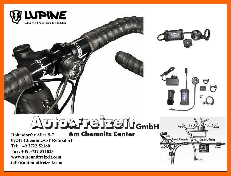 Lupine SL NANO AF 4 (3.5Ah/25Wh) Fahrradlampe * NEU in Röhrsdorf