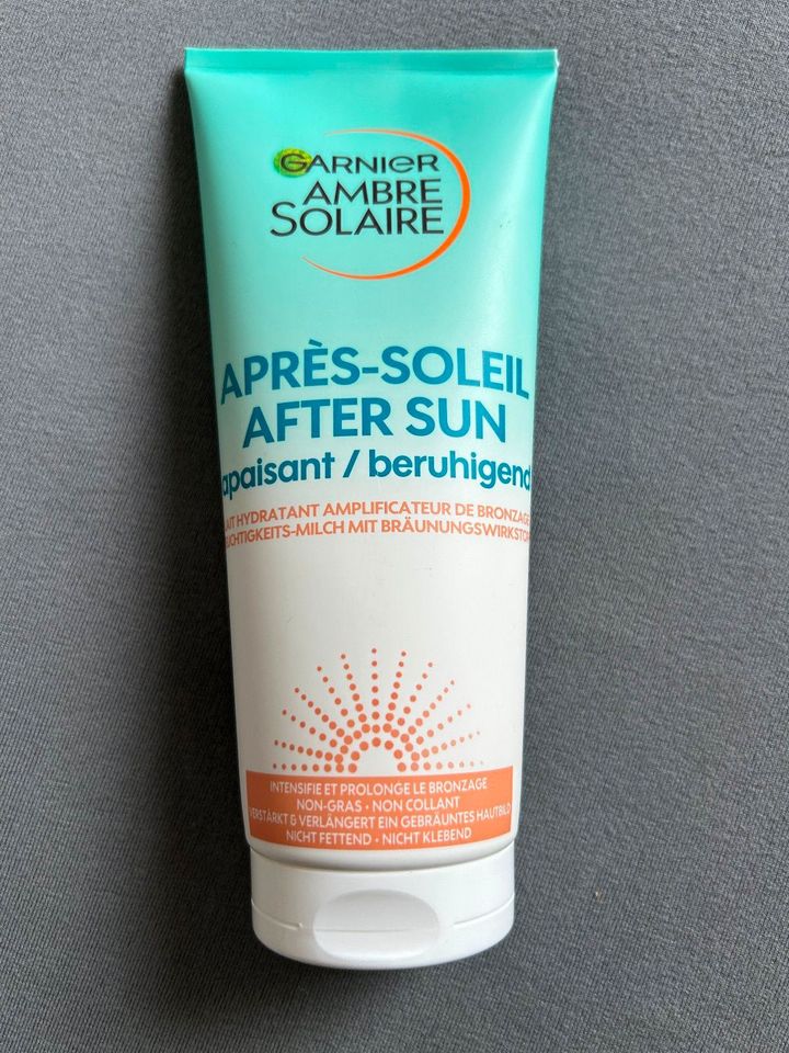 GARNIER AMBRE SOLAIRE APRES-SOLEIL AFTER SUN incl. Versand in Stuttgart