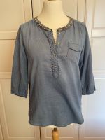 Neu Maison Scotch Bluse Gr.3 blau Perlen Hamburg-Nord - Hamburg Winterhude Vorschau