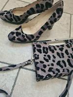Set Peter Kaiser Pums Schuhe Gr.39 mit Tasche Clutch Leo Neu! Bayern - Raubling Vorschau