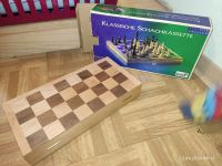 Schach Holzkiste Holzfiguren Schachkassette Sachsen - Bernsdorf Vorschau