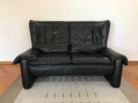 Ledersofa 2er Couch Leder schwarz Nordrhein-Westfalen - Velbert Vorschau