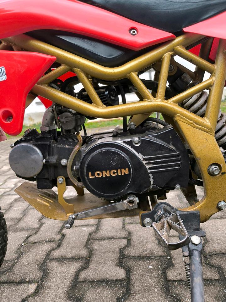 Motocross Lonzin 125ccm (13 PS) in Fridolfing