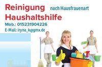 Haushaltshilfe / Putzhilfe / Putzfrau / Bügelservice Nü-Fü-Erl Bayern - Fürth Vorschau