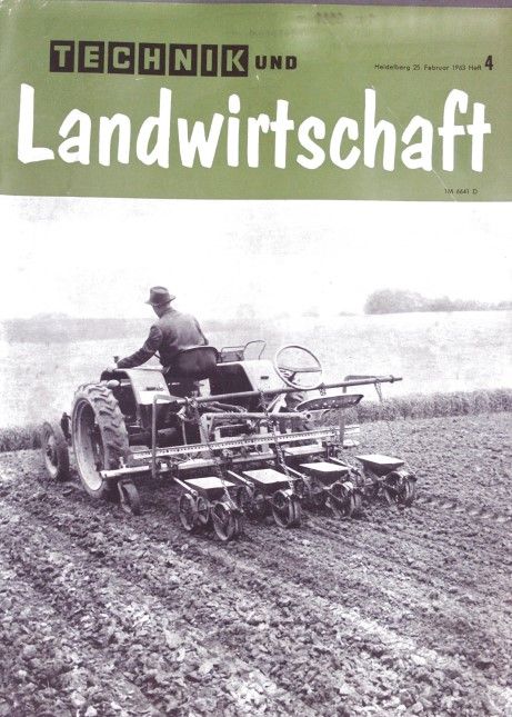 Zeitschrift alt "TECHNIK und LANDWIRTSCHAFT" Jg.1957-1966 in Stakendorf