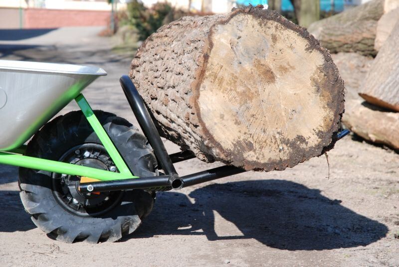 BRAVO - Akku Schubkarre Schweizer Karre GROSS + Gratis Zubehör in Berglen