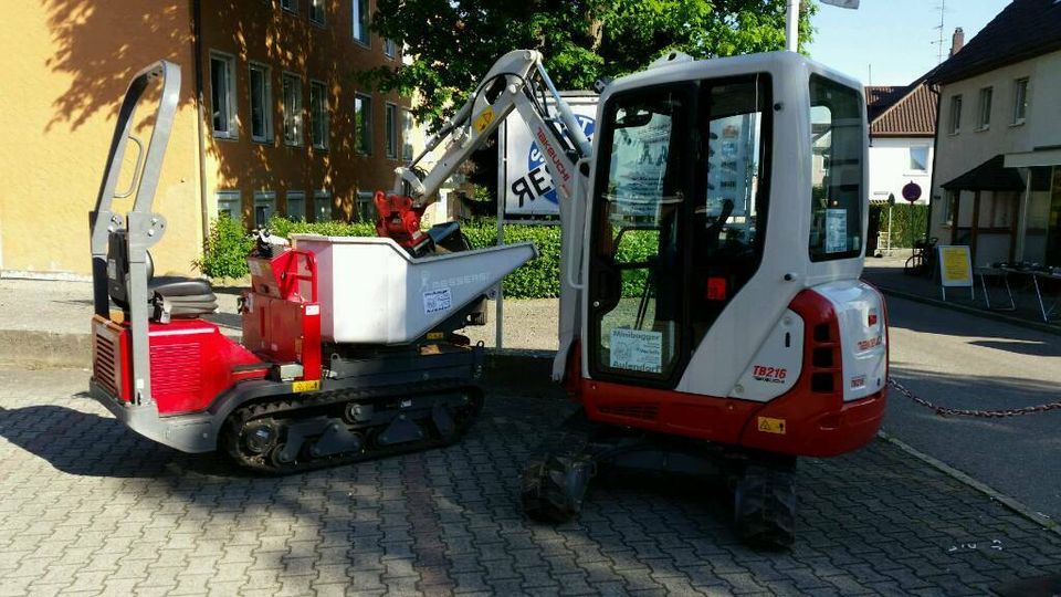 Vermiete Dumper Raupendumper in Aulendorf