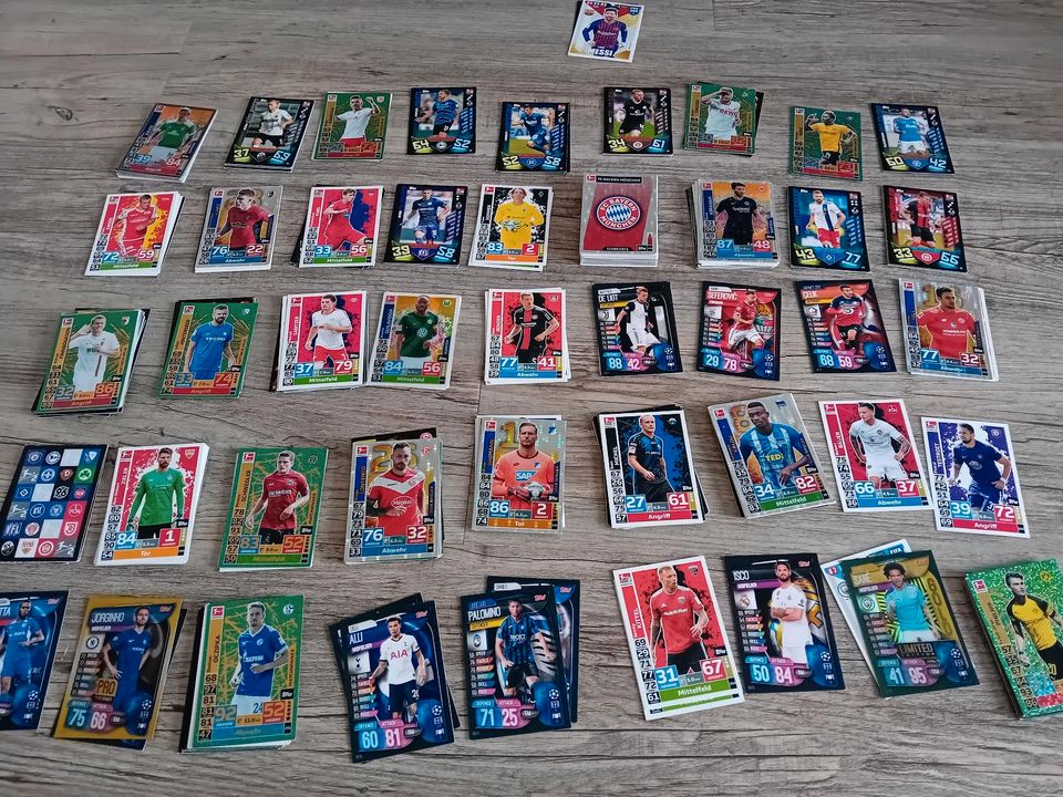 Fußballkarten Match Attax in Großpostwitz