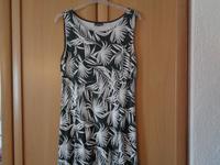 Kleid (StreetOne), Gr. 38, khakigrau-weiß, wie neu-wenig getragen Sachsen - Bockau Vorschau