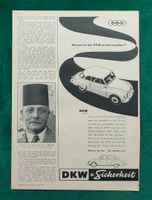 DKW 3=6 Reklame 1957 Niedersachsen - Danndorf Vorschau