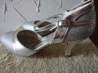 Glitzerschuhe Brautschuhe Abendschuhe Schuhe Gr.38 Hessen - Babenhausen Vorschau