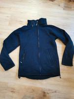 dicke Bench Fleece Winter Jacke L/XL schwarz Kragen Herbst Saarland - Schiffweiler Vorschau