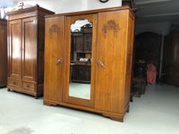 Antiker Jugendstil Kleiderschrank,Garderobenschrank Saarland - Völklingen Vorschau