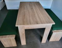 Tisch 136,5 cm x 75cm mit 2 Sitzbänken Hessen - Oberursel (Taunus) Vorschau
