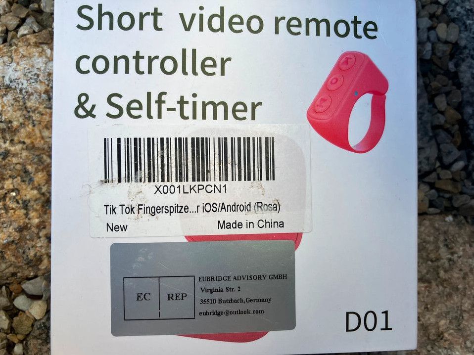 Ring für Selfies/ Short Video Remote Controller & Self-Timer in Wettstetten