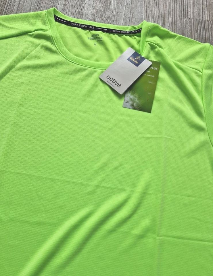 Tchibo Funktionsshirt / Laufshirt, lime/neon grün, Gr. 48/50 -NEU in Iserlohn