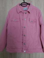 Dress in Jeans Jacke Übergangsjacke leichte Jacke Größe 40 rosa Bayern - Traitsching Vorschau