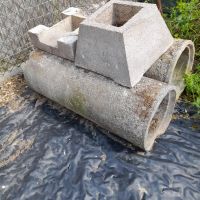 Beton Rohre , Beton-Schornsteinkopf. gebraucht Bayern - Schöllkrippen Vorschau