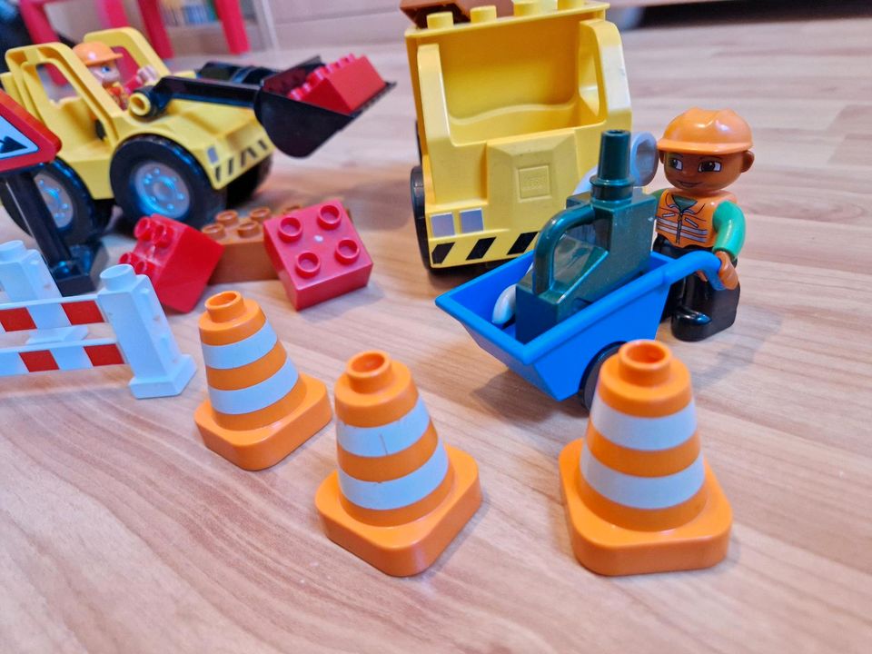 LEGO DUPLO Baustelle mit Radlader und LKW (4688) in Havixbeck