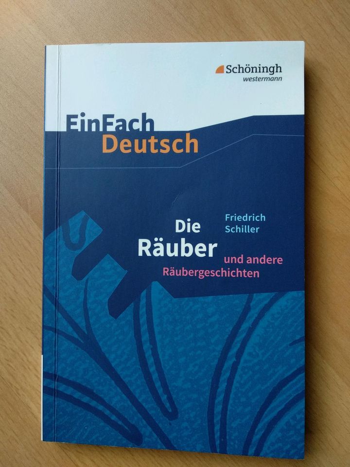 Die Räuber Friedrich Schiller EinFach Deutsch 9783140222846 in Quickborn