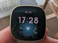 Fitbit Versa 3 Android SmartWatch lila Bayern - Krumbach Schwaben Vorschau