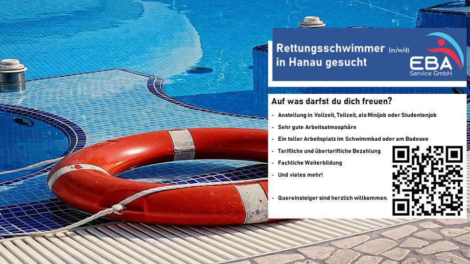 Rettungsschwimmer (m/w/d) in Hanau gesucht in Hanau