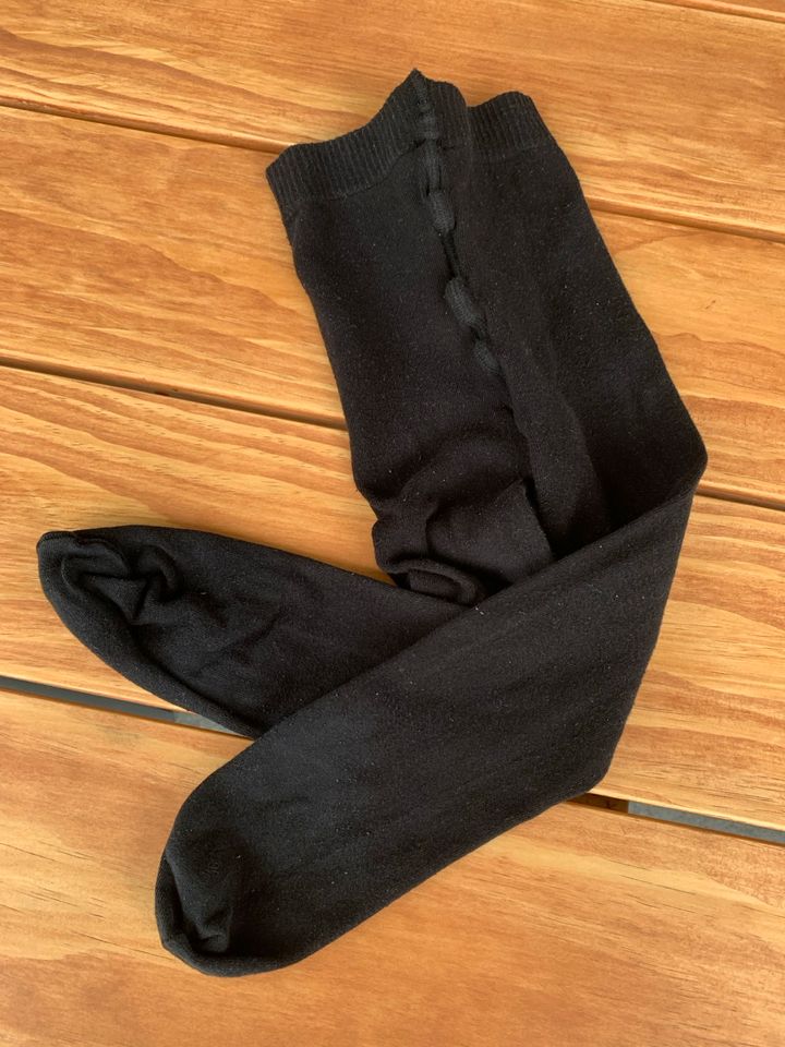 Schwarze Strumpfhose in Gr. 98/104 von H&M in Rheda-Wiedenbrück