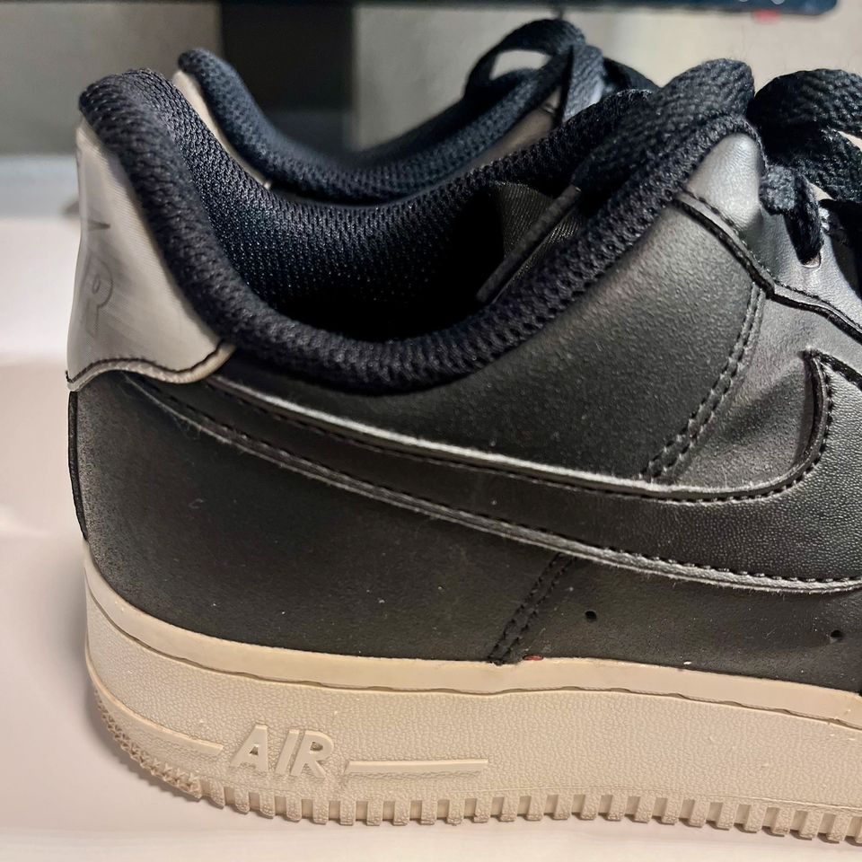 Nike Air Force 1 black/summit white *Größe 38.5* in Dresden