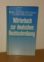 Bünting /  Ader Wörterbuch zur deutschen Rechtschreibung Schleswig-Holstein - Oelixdorf Vorschau