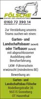 Mitarbeiter Garten und Landschaftsbau gesucht Thüringen - Sonneberg Vorschau
