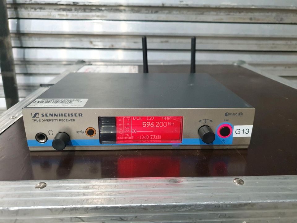 Sennheiser EW500 EM500 G3 G-Band Diversitv Receiver Empfänger in Oberhausen a.d. Donau