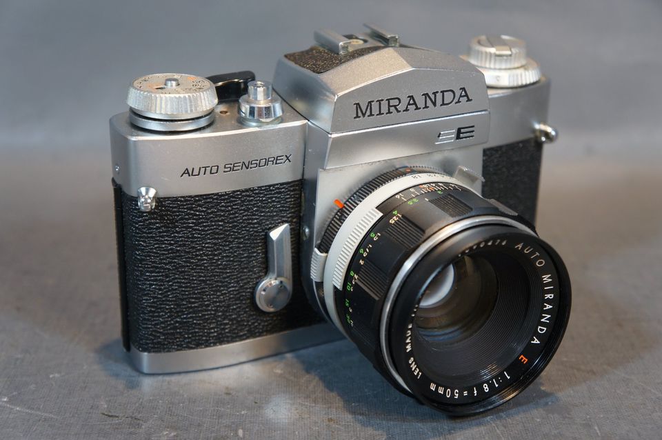 Miranda Auto Sensorex EE Spiegelreflexkamera mit 1:1.8 50mm Obj. in Düsseldorf