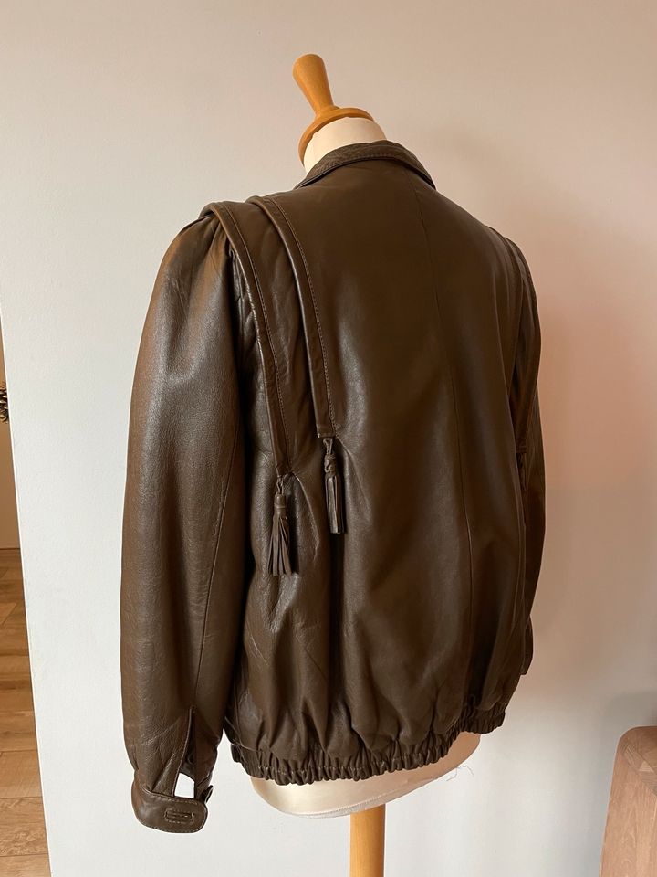 Vintage Lederjacke / 80s in Hofheim am Taunus