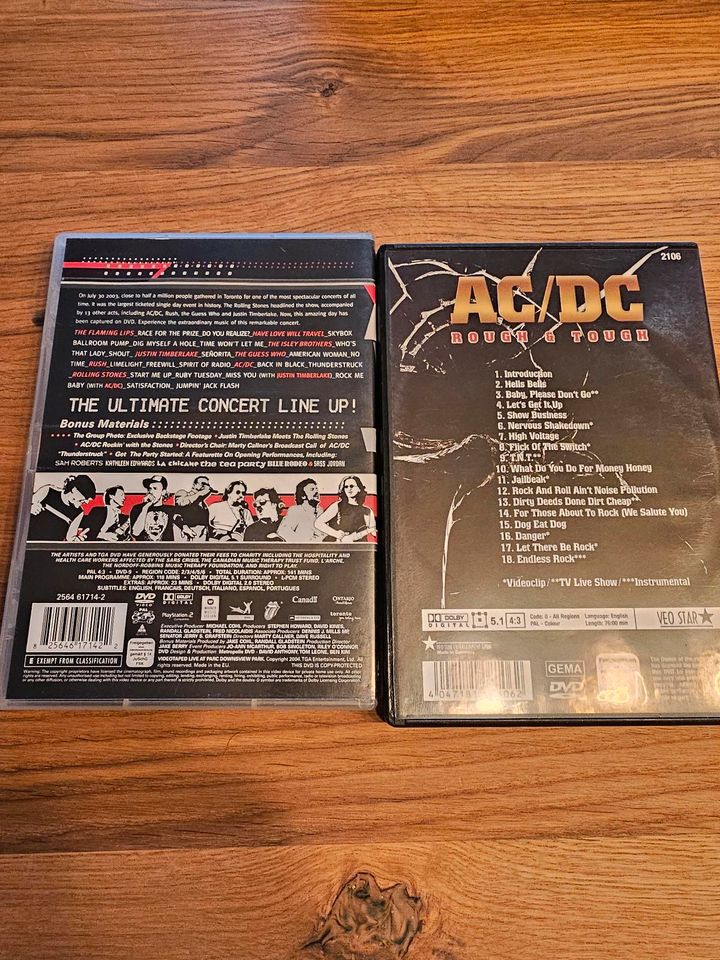 AC/DC - DVD's in Scheßlitz
