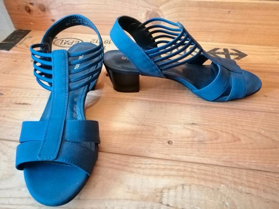 Sandalen blau Größe 38 in Kettenkamp