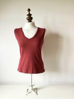 Street One Oberteil V Ausschnitt Bordeaux rot Shirt 38 M Bayern - Ustersbach Vorschau