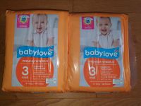 *Babylove* 2x Windeln *Premium* Gr. 3 midi *4-9 kg* 92 Stück Baden-Württemberg - Waldshut-Tiengen Vorschau