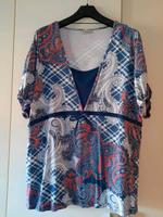 Shirt Gr. 52/54 blau rot C&A Baden-Württemberg - Rudersberg Vorschau