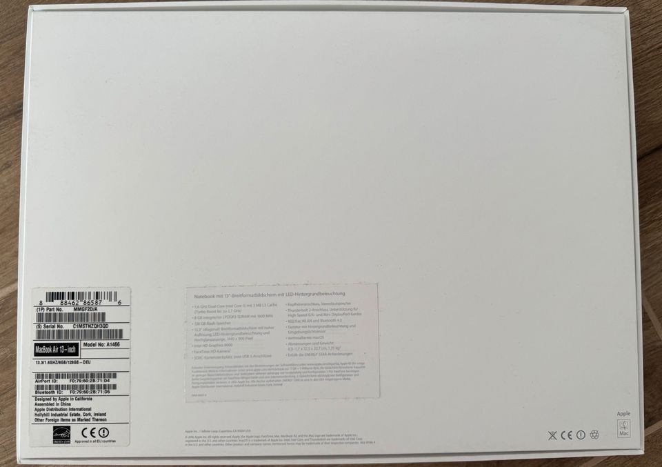 MacBook Air (13 Zoll, Anfang 2015) in Idar-Oberstein