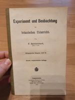 Schleichert Experiment und Beobachtung im botanischen Unterricht Sachsen-Anhalt - Halle Vorschau