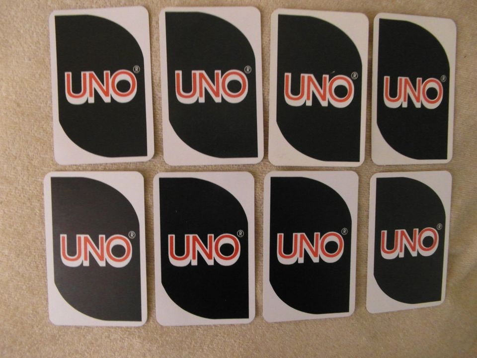 Ersatzkarten UNO alte Version + Phase 10 Master/Phasenkarten in