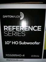 25 cm 10 zoll subwoofer dayton audio reference series RSS265HO Brandenburg - Erkner Vorschau