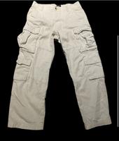 Creme weiße Cargo Jeans Leipzig - Neulindenau Vorschau