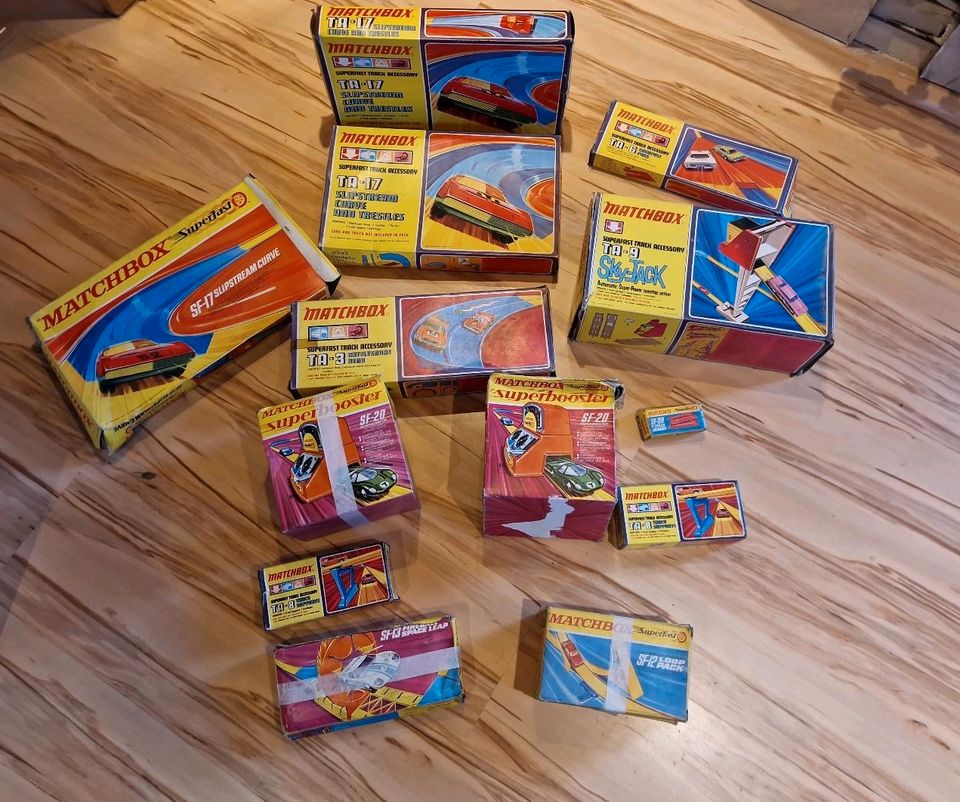 Matchbox Superfast Track Accessory+RARITÄT+PAKET+EINMALIG+LESNEY in Bad Dueben