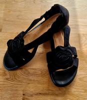 Sandalen Gabor Velourleder schwarz wie Neu Gr. 40 6,5 Baden-Württemberg - Bruchsal Vorschau