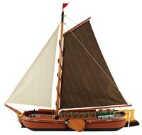 Segelschiff, Schiffsmodell, Segler, Flachboot Holz 75 cm Thüringen - Sondershausen Vorschau