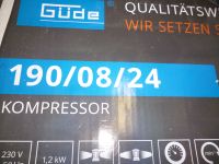 Güde Kompressor 190/08/24 8 bar 24 l 190 l/min 1,2 KW ölfrei Bayern - Mainburg Vorschau